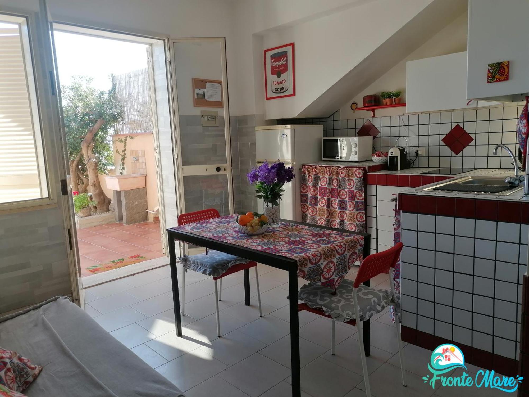 Vila Casa Fronte Mare Santa Teresa Di Riva Exteriér fotografie